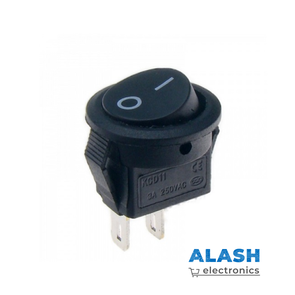 KCD11 Круглый Рокерный Переключатель 3A 250V AC / 6A 125V AC T85