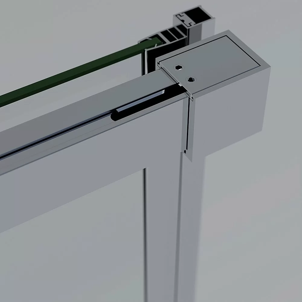 Душевой уголок Vincea Soft 2 120х80 VSR-3SO28012CL стекло прозрачное/профиль хром