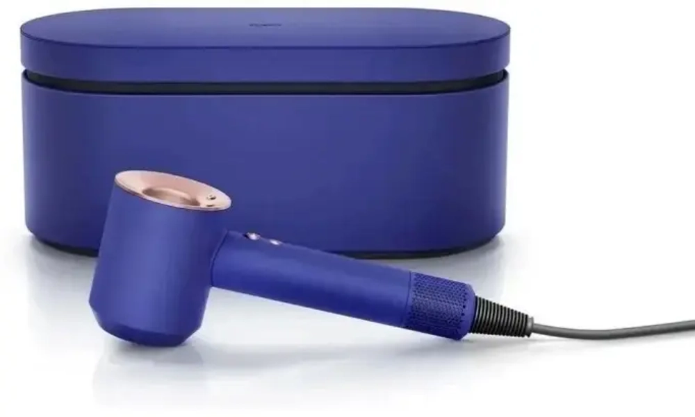 Фен Dyson Supersonic HD08, синий/розовый (Vinca Blue/Rose)