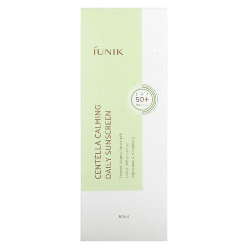 iUNIK, Centella Calming Daily Sunscreen, SPF 50+ PA++++, 60 ml