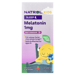 Natrol, мелатонин для детей от 4 лет, со вкусом клубники, 40 таблеток