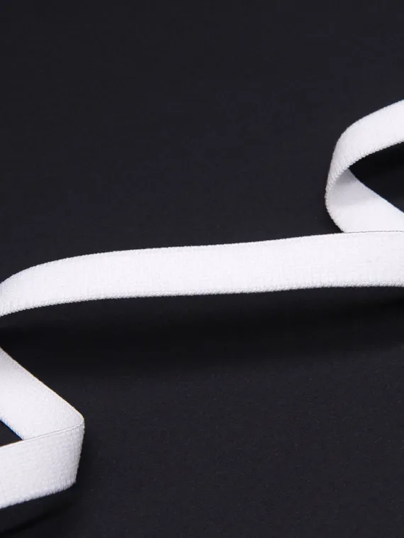 001 628/10 Резинка отделочная Lauma 10 мм, белый 001