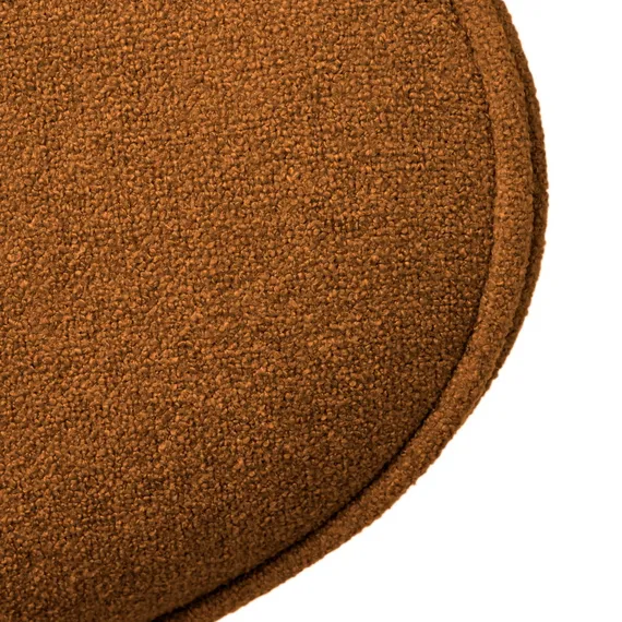 Полубарный стул Mod, орех, терракотовое букле