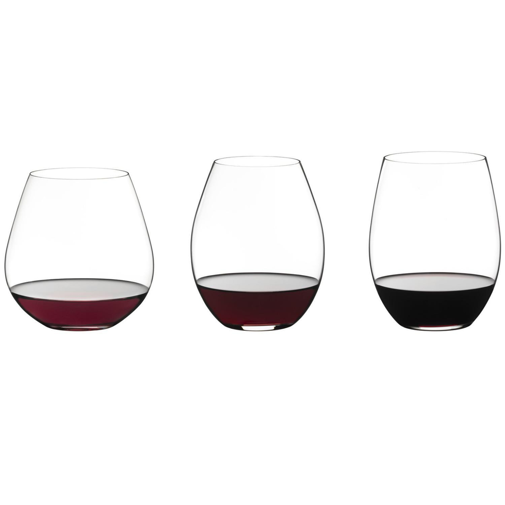 Набор из 3-х бокалов для красного вина O Wine Tumbler The Key To Wine Red Wine Set Riedel