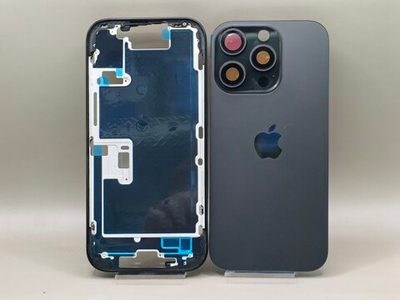 Корпус iPhone 16 Pro Black Titan/ Черный титан ориг