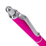 Ручка подарочная шариковая BRAUBERG "Bolero", СИНЯЯ, корпус розовый с хромированными деталями, линия письма 0,5 мм, 143461