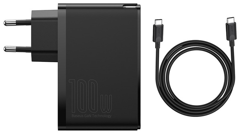 Зарядное устройство Baseus GaN2 Pro Quick Charger 2C+2U CCGAN2P-L01 черный