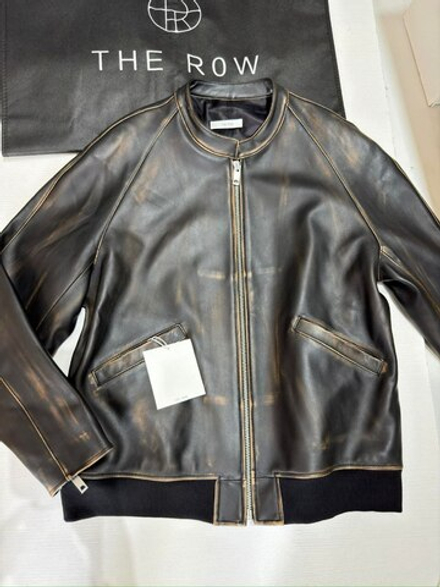 Кожаная куртка The Row