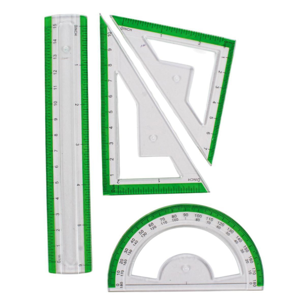 Готовальня 9 предм. цирк.под карандаш, каранд,цирк-измеритель, ластик,4 лин.