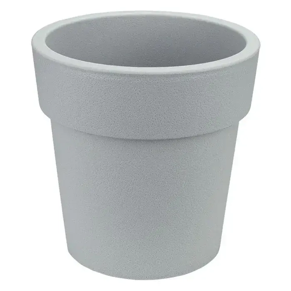 Кашпо ТУБУС 150мм 1,1л смоки (комплект 12 шт)