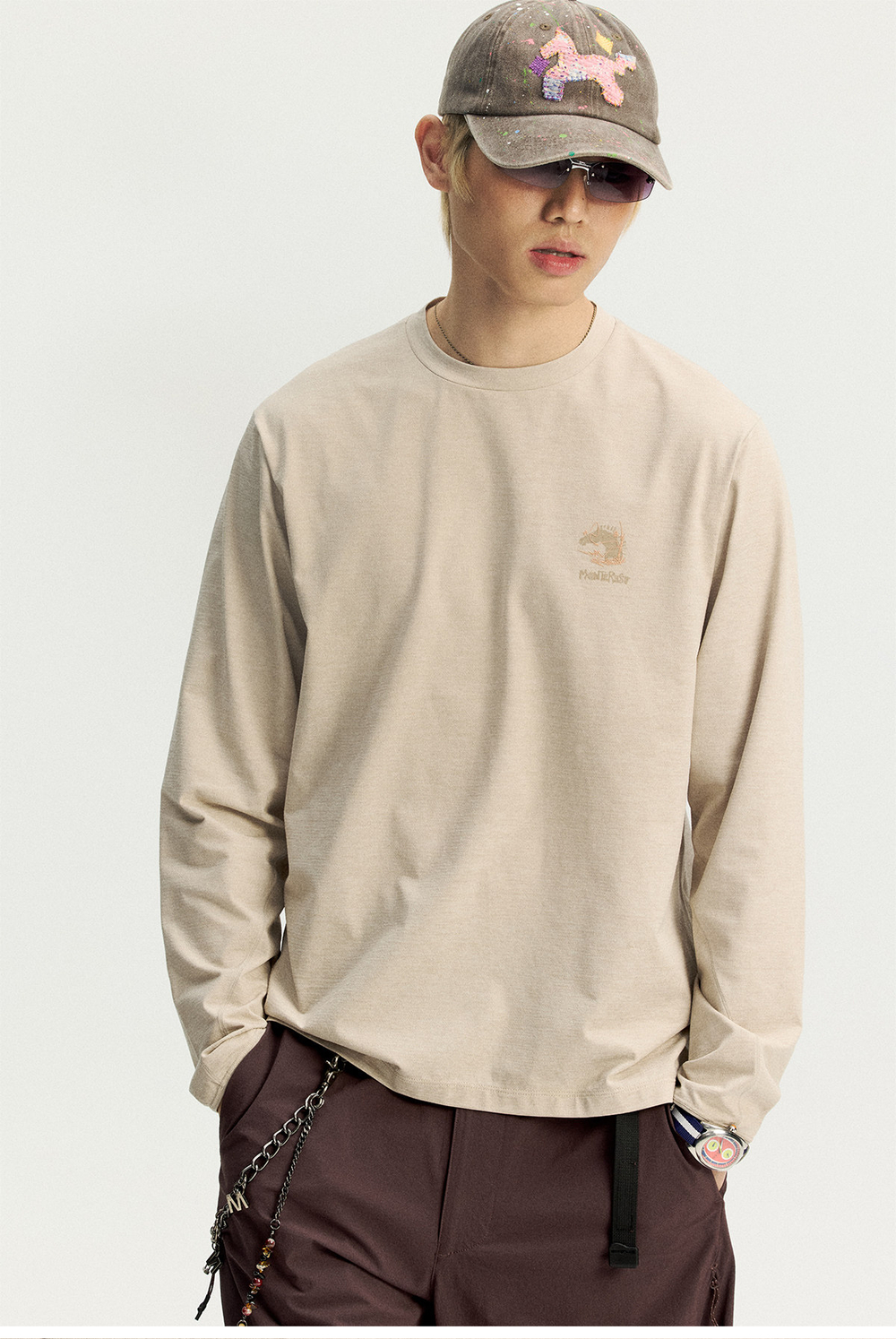 Лонгслив Nothomme Monterest Quick Drying бежевый