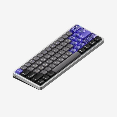 Ультратонкая игровая клавиатура на магнитных переключателях NuPhy Air60 HE, Low-Profile Magnetic Jade Pro Switch (Air60HE-SS-JPRO)