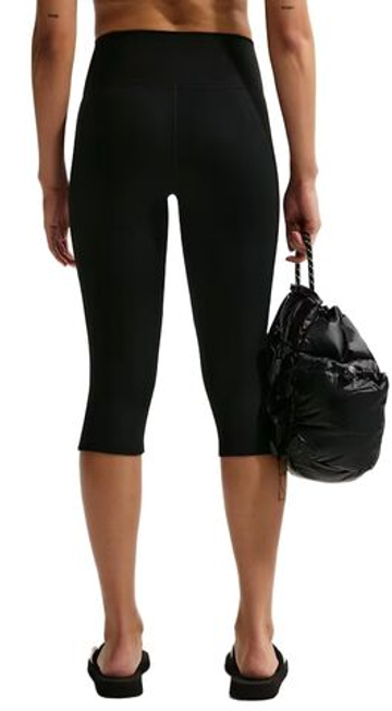 Женские леггинсы Nike Dri-Fit One High-Waisted Capri - black/white