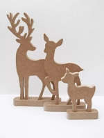 Набор из четырех оленей 31см, 24см, 16см, 14,5см