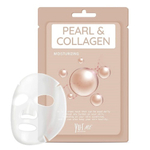 Маска тканевая с коллагеном и экстрактом жемчуга YU.R ME Pearl & collagen sheet mask, 25 г