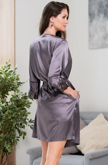 Халат женский MIA-Amore LAURA ЛАУРА 3293 серый