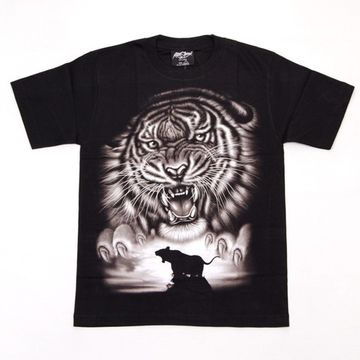 Футболка Тигр оскал с когтями