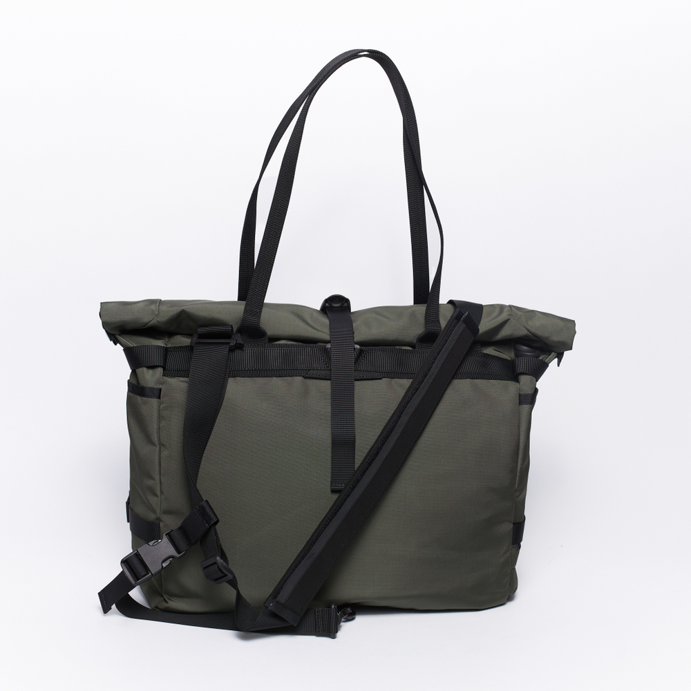 Сумка Tote Part of Cube L темный хаки