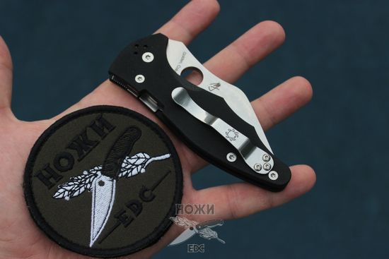 Складной нож Spyderco Yojimbo 2 C85GP2 c клинком из стали CPM-S30V, рукоять G10