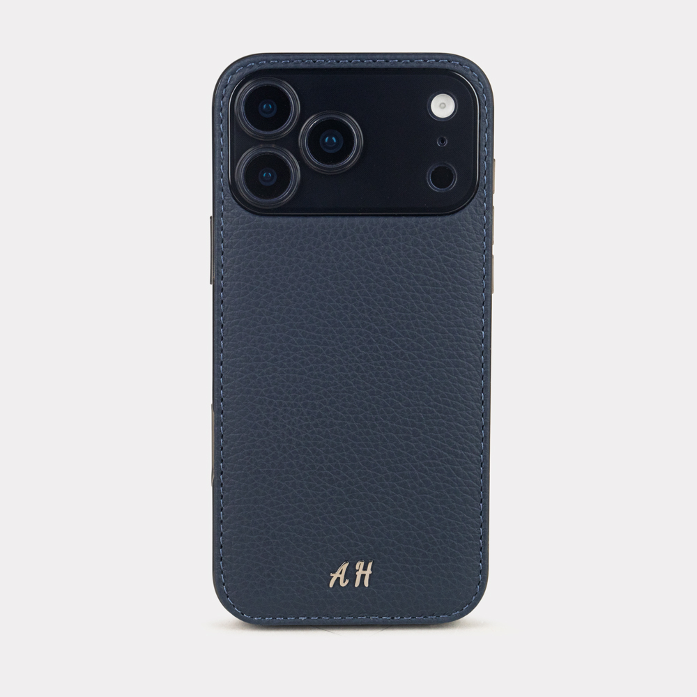 Чехол-накладка для iPhone 17 Pro из кожи аллигатора, черного цвета