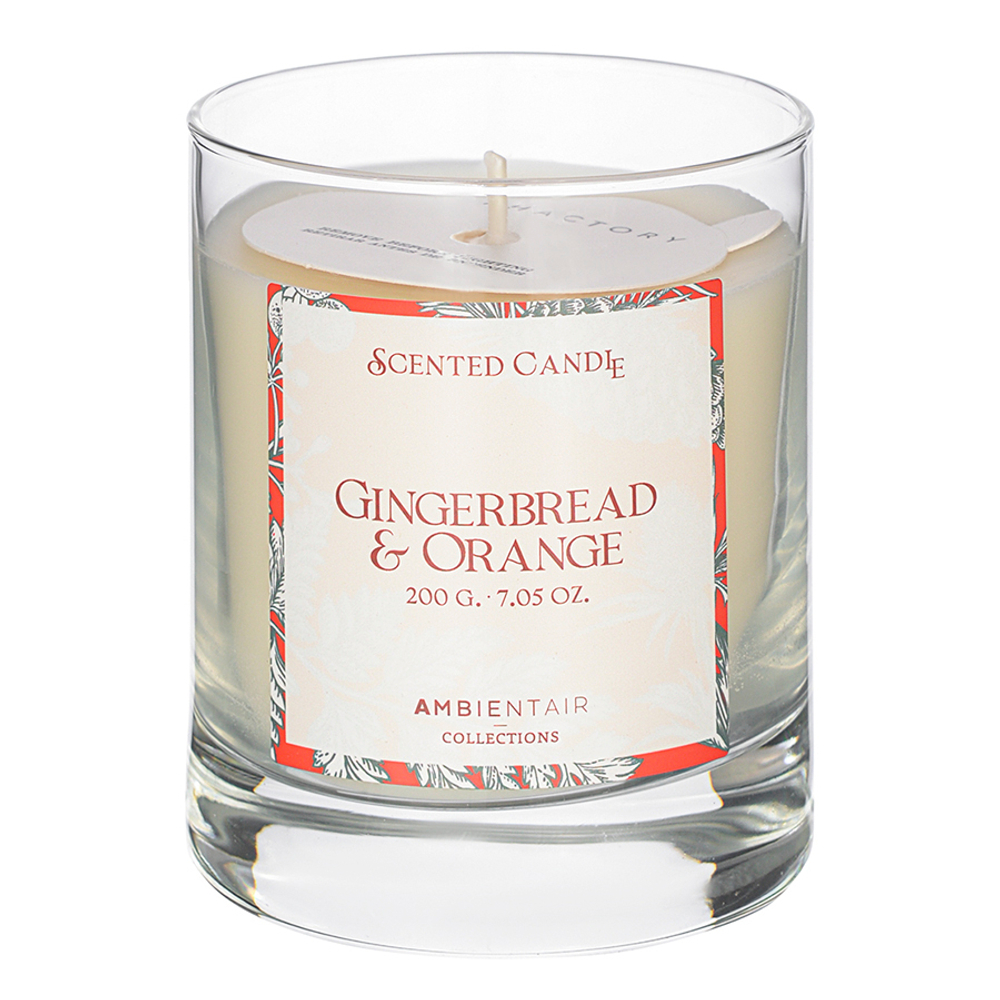 Свеча ароматическая gifting, Имбирное печенье (новая), 40 ч