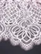 01-58 Кружево шантильи 25 см, пудра