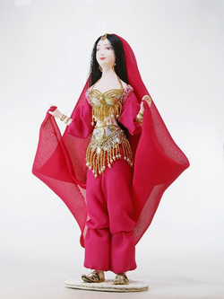 Кукла коллекционная Восточная танцовщица