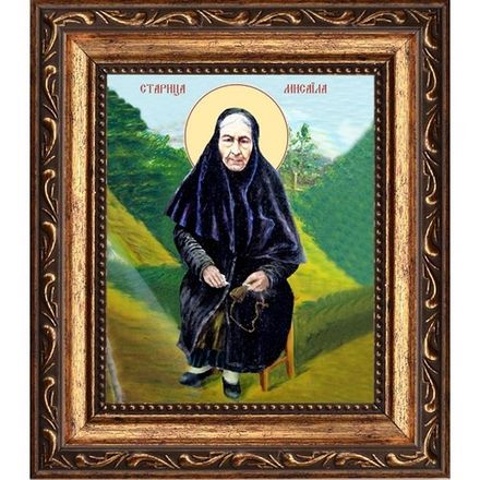 Старица Мисаила. Икона на холсте.