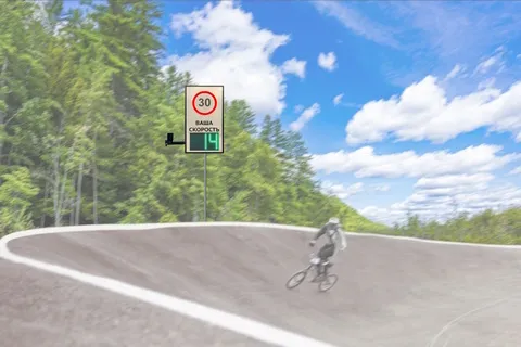 табло скорости TSN