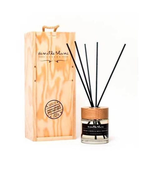 Ароматический диффузор Лен и драгоценное дерево, Vanilla Blanc