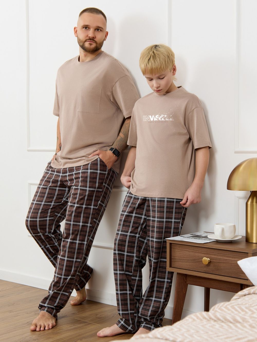 Костюм мужской Браун-3 Виотекс БЕЖЕВЫЙ