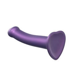 Гибкий фаллоимитатор Strap-on-me DILDO MONO DENSITE Фиолетовый Металлик размер Medium