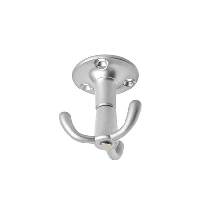 Крючок мебельный трехрожковый, хром KR-0450