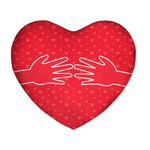 Подушка антистрессовая, 30х35 см, Сердце Комплимент 05, Silvano, ДК195730