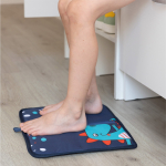 Набор для детского сада: кармашек, коврик, наклейки. Динозавр