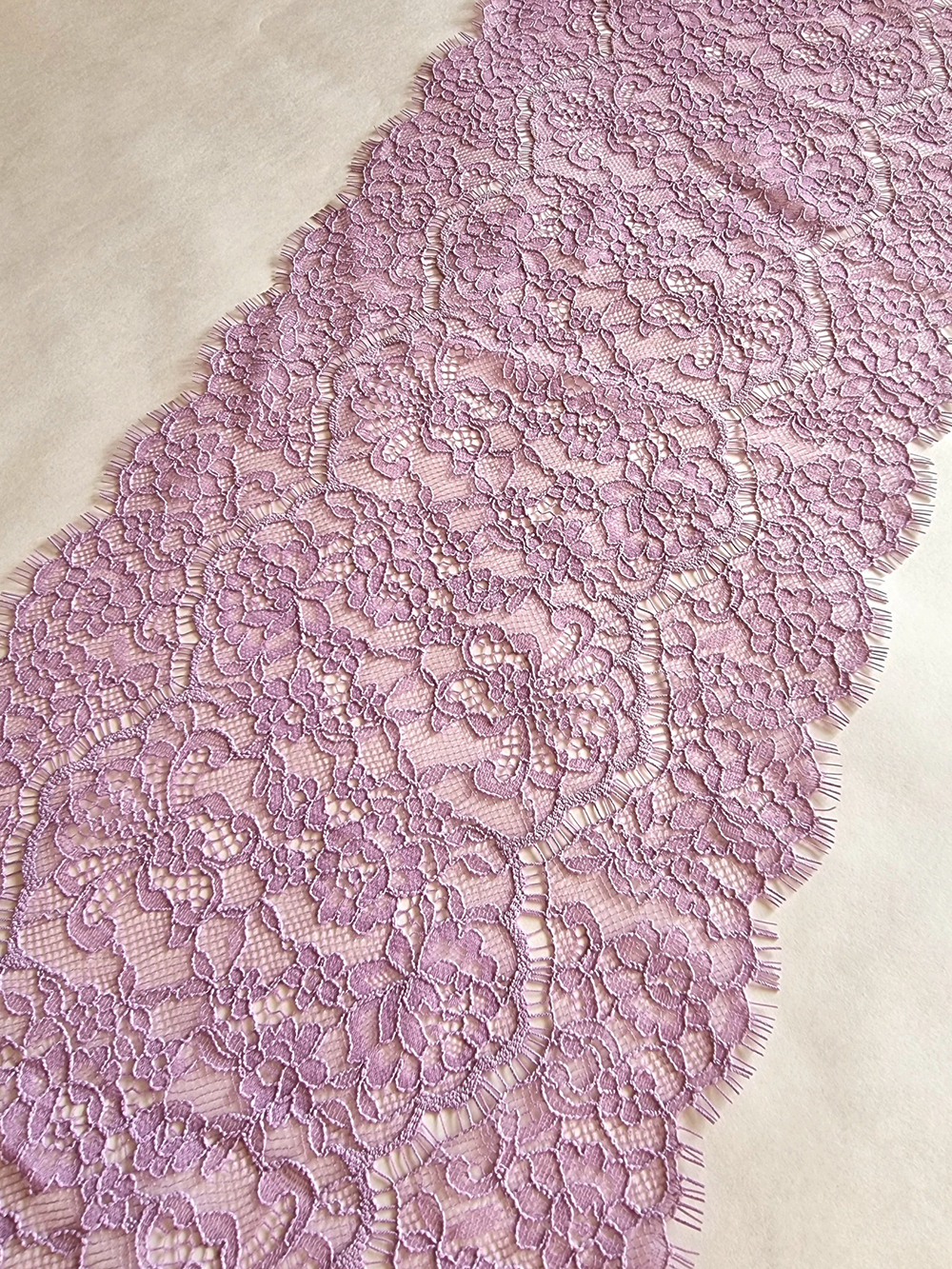 Кружево шантильи орхидея К597