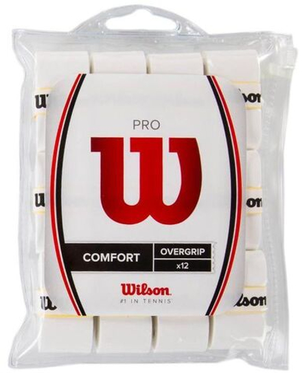 Намотки теннисные Wilson Pro 12P - white