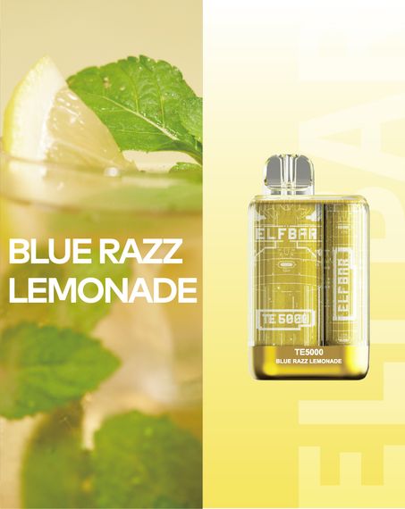 Elf Bar ТЕ5000 - Blue Razz Lemonade (5% nic)