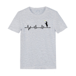 Футболка "ЭКГ - Джек Рассел в прыжке"