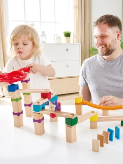 Игровой набор Съезд шариков Гоночный трек 81 предмет