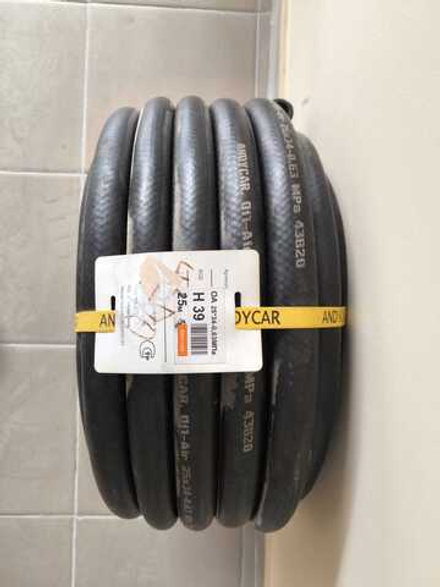 Шланг маслобензостойкий автомобильный "ANDYCAP" H-39 25м бухта