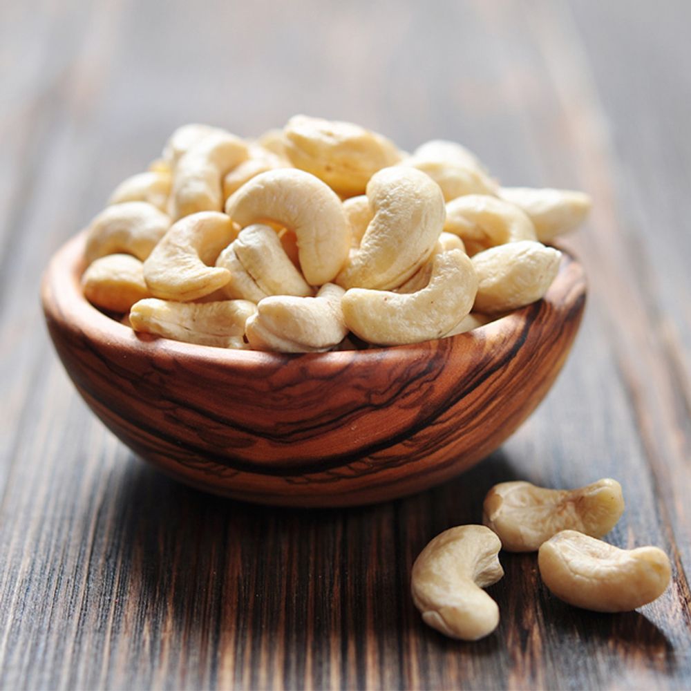 Размер орехов макадамия