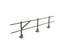 Кровельное ограждение Fachmann КО/PL/PVC/600-2-3000 RAL