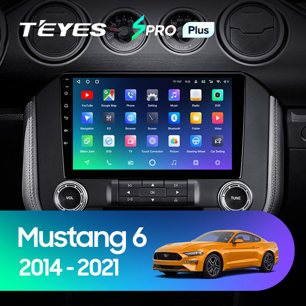 Teyes SPRO Plus 9"для Ford Mustang 6 S550 2014 - 2021