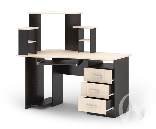 Стол компьютерный №1 (венге/белфорт)