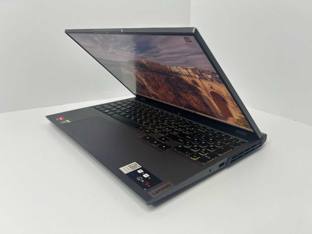 Ноутбук Lenovo Legion 5 Pro 16ACH6H (82JQ00HARU) 16"/AMD Ryzen 7 5800H/RAM 32GB/SSD 1024GB/GeForce RTX 3060 6GB/2560*1600/IPS 165Hz/Windows 11/Подсветка кл-ры: LED/черный. Состояние: B1