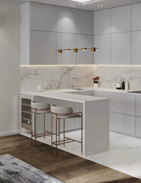 Примеры современных дизайнов кухонь из интернета