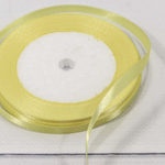 Лента Атласная 0,6см х 28м Сатин (Желтый)
