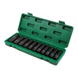 Набор головок ударных глубоких 11пр. 1/2"6pt Forsland-4117-5MPB
