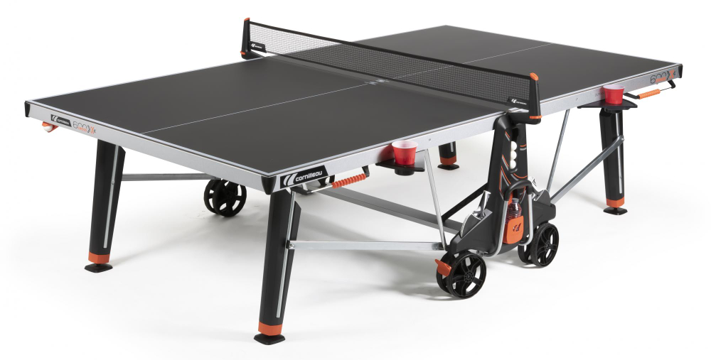Теннисный стол всепогодный Cornilleau 600X Crossover Outdoor (черный)